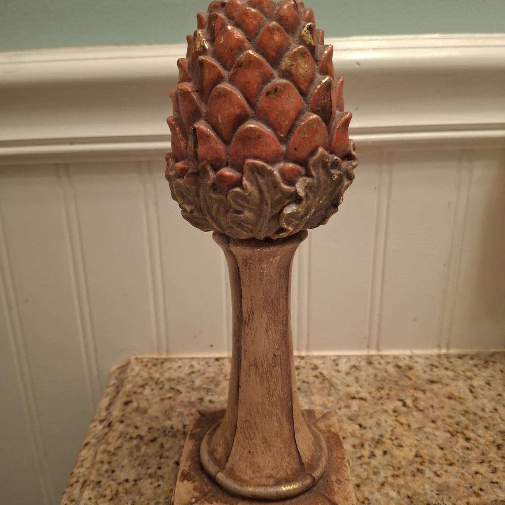 Rustic Pinecone Decorative Accent